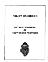 Item 4 Passionist Retreat Centers Policy Handbook – Copy