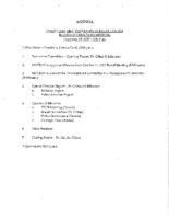Item 7 Agendas Dec 2016 to Dec 2017