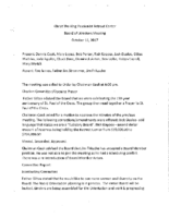 Item 8 Board Meeting Minutes Dec 2016 to Oct 2017